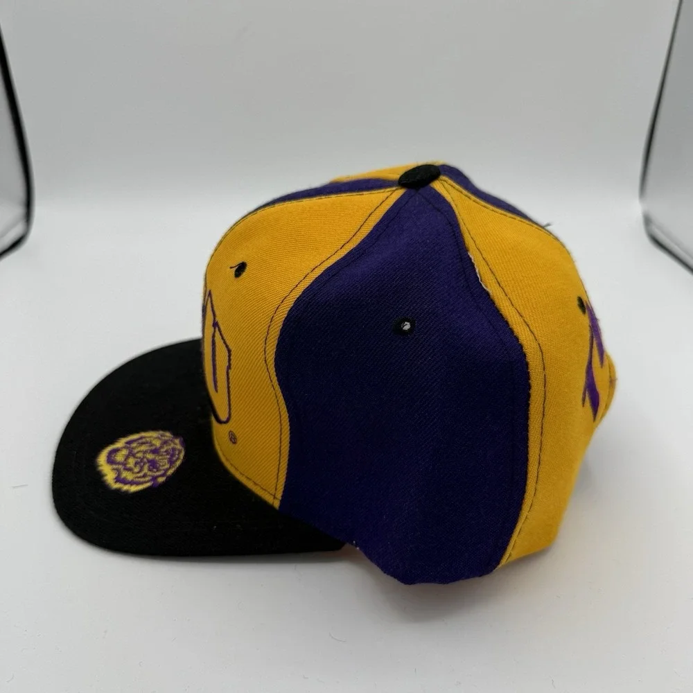 Vintage Louisiana State University LSU Tigers Snapback Cap Hat‎ 90s NCAA